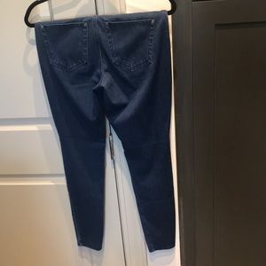 Dark Wash Jean Leggings